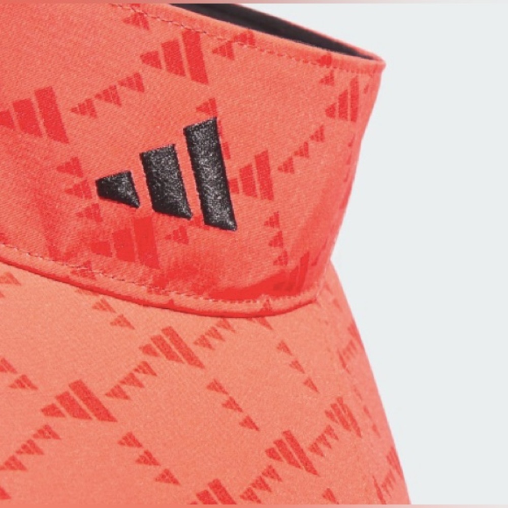 ADIDAS Women's Golf Monogram Print Fairway Visor NWT - Picture 3 of 4